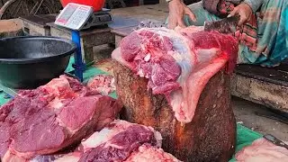 Fresh Beef Cutting Skills 👌🍖❤️ #viralvideo #smoothcutting #idealcuts #beefball #mutton #iteam #tasty