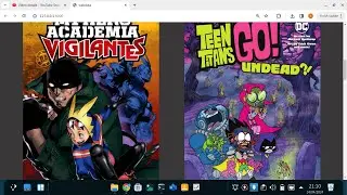 Create a Website for comics ./pavank