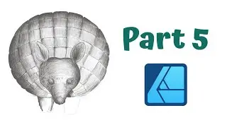 Armadillo Character | Concept Art | PART 5 | Twitch VOD 🎥 [2026-01-21]