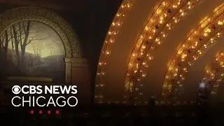 Stained-glass renovations under way at Auditorium Theatre