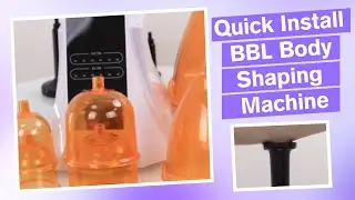 How to Setup Vacuum Cupping Body Shaping Butt Lifting Machine