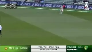 Yasir Shah first test 100 against Australia 2019 highlights