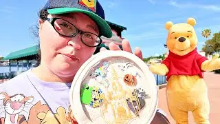 Pin Trading at EPCOT: Hunting for Winnie the Pooh Pins