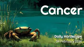 Cancer Daily Horoscope &ndash; 04 February 2026