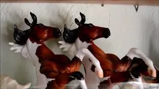 My 2018 breyer horse collection tour, TnT Horse Crazy
