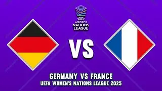 🔴 Germany vs France UEFA Women's Nations League 2025 Semi Final 1st Leg Match Preview, Head to head