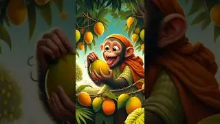 Mika the Monkey Learns to Share #story