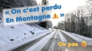 ❄️ Ce n'était pas prévu !!! LES PIEDS DANS LA NEIGE !!! au Ballon d'Alsace