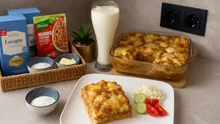 Savršena domaća lazanja – recept s mljevenim mesom i bešamel umakom.