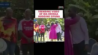 TRENDING VIDEO OF IDA ODINGA HUGGING SIFUNA #idaodinga #oburuodinga #junetmohamed #edwinsifuna
