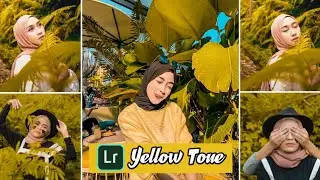 Tutorial Edit Foto Ala Selebgram Filter Yellow Tone | Lightroom CC Mobile