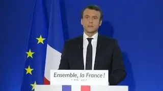 Macron victory speech