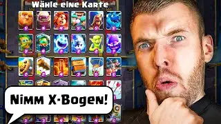 😱🤯IHR WÄHLT MEINE KARTEN im MEGA AUSWAHL MODUS... (unmöglich?) | Clash Royale Deutsch