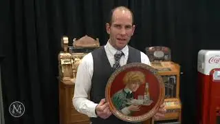 Kuntz's Brewery 'Bologna Girl' Beer Tray sells for $7,080 at Miller & Miller Auctions
