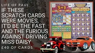 New &pound;5 lottery scratch cards vs Old &pound;5 Lottery scratch tickets. Will 3 in 1 or &pound;500 Loaded win?