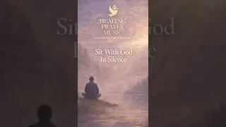 Sit With God In Silence | Soaking Worship Music for Prayer (1 Minute) #shorts