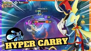 Best LIQUIDATION INTELEON BUILD to HYPER CARRY in SOLOQ｜Pokémon Unite