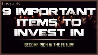 LOST ARK - 9 important things and items YOU NEED to invest in as a F2P player for the future