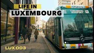 Life in Luxembourg The Richest Country | January 2026 Street Walking Tour 4K
