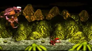 Donkey Kong Country Boss 4 Really Gnawty Rampage