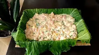 Interesting Idea for a Dinner with Chinese cabbage and Chicken