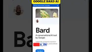 Google bard AI chatbot | Google | #aichatbots #shorts #google #chatgpt #openai #googleai