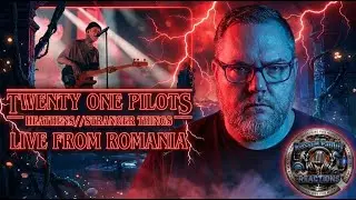 Twenty One Pilots - Heathens//Stranger Things (Live from Romania) Reaction