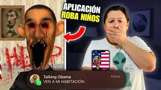 DESCARGUÉ LA APLICACION  R0BA NIÑ0S Y LLEGÓ UNA CAMIONETA AFUERA DE MI HABITACION😱 terrorifico