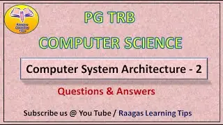 PG TRB CS | Computer System Architecture - 2