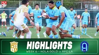 NOLA Gold vs RFC LA | All Tries | 2025 Major League Rugby Highlights