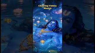 Chanting Vishnu Mantra for Peace & Protection 🕉️ | 1 Minute Divine Calm