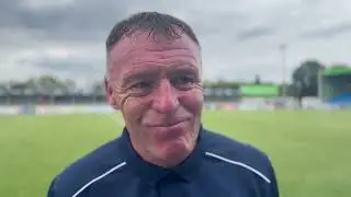 Graham Coughlan post-Eastleigh