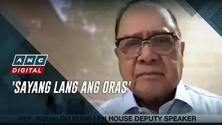 Impeachment vs Marcos? Puno says a 'waste of time' | ANC