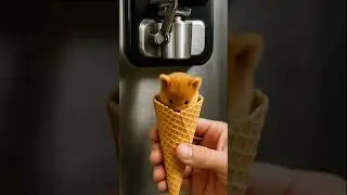 The happiest animal in a cone
