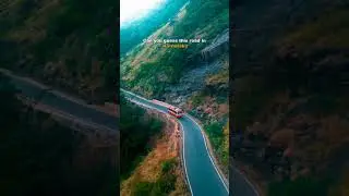 Can you guess this Ghat road in Karnataka??💚💚#Karnataka #travelshorts #Roadtrip #Karnatakatourism