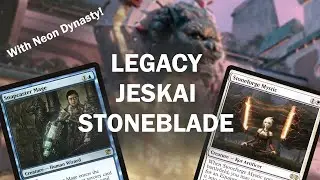 YOU HAVE MY SWORD! Legacy Jeskai Stoneblade! No frills, no combos, classic Stoneforge Mystic Control