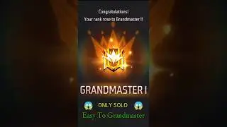 Gold To Grandmaster in only solo | season 38 solo rank push tips and trick how to reach grandmaster