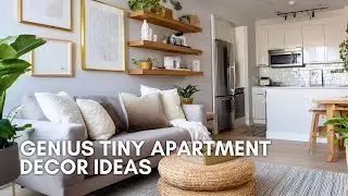 Genius Tiny Apartment Decor Ideas That Instantly Add Style, Function & Space