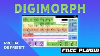DIGIMORPH - Un sintetizador gratuito con muchos sonidos