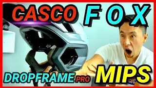 🔥 tipos de CASCOS para bicicleta de montaña | FOX DROPFRAME PRO MIPS