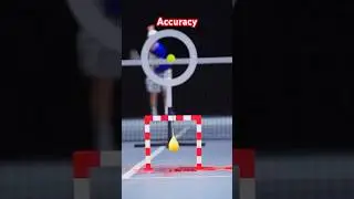 PINPOINT ACCURACY! Take Tennis Game to the Next Level #mytennislife #tomandjerry #accuracy