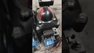 Pneumatic control valve @own-logic #shorts #valve #industrial #electrical