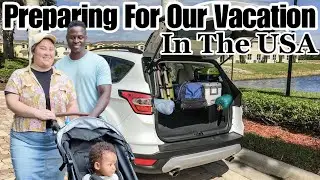 Preparing For Our Vacation In The USA | Food Prep. | Family | Vlog | DITL | DIY |The Bichanga Family