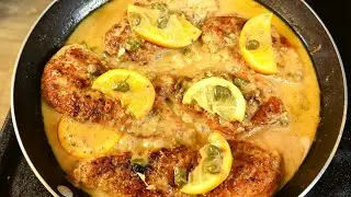 Zesty Orange Chicken Piccata - Quick and Easy piccata recipe