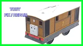 Trackmaster Toby Fix repair Thomas Train 2009 Mattel