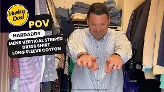 Hardaddy Men&rsquo;s Dress Shirt Review By a Bigger Husky Dude Dad. GREAT VALUE!