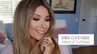 DRUGSTORE MAKEUP TUTORIAL | MAQUILLAJE CON PRODUCTOS ECONOMICOS | Evelyn Campbell
