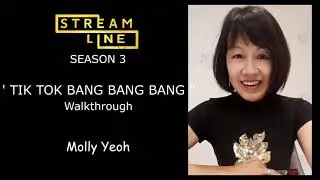 TIK TOK BANG BANG BANG LINE DANCE WALKTHROUGH (MOLLY YEOH) STREAMLINE