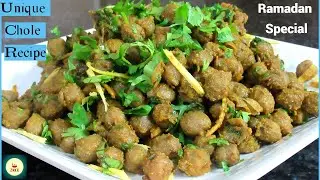 Jab Bazar ho band aur chatpate chole khane ka ho man toh ye chole zaroor try Karen---By, ZMKK