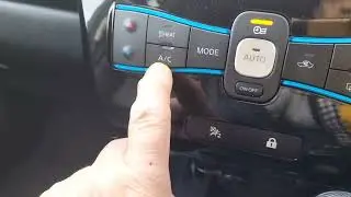 Nissan Leaf 2014-15 climate and charge settings 
